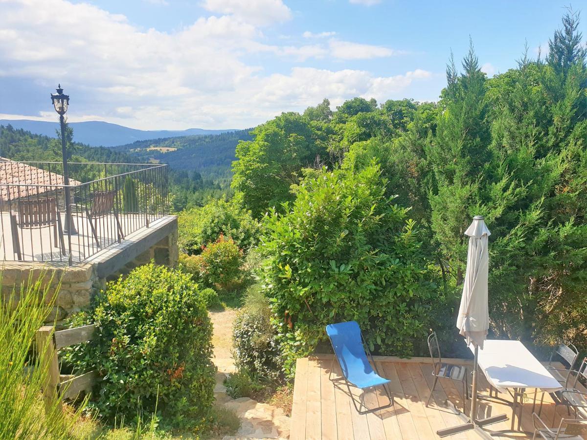 Le Petit Rias Gite Soleil Saint Maurice en Chalencon Экстерьер фото