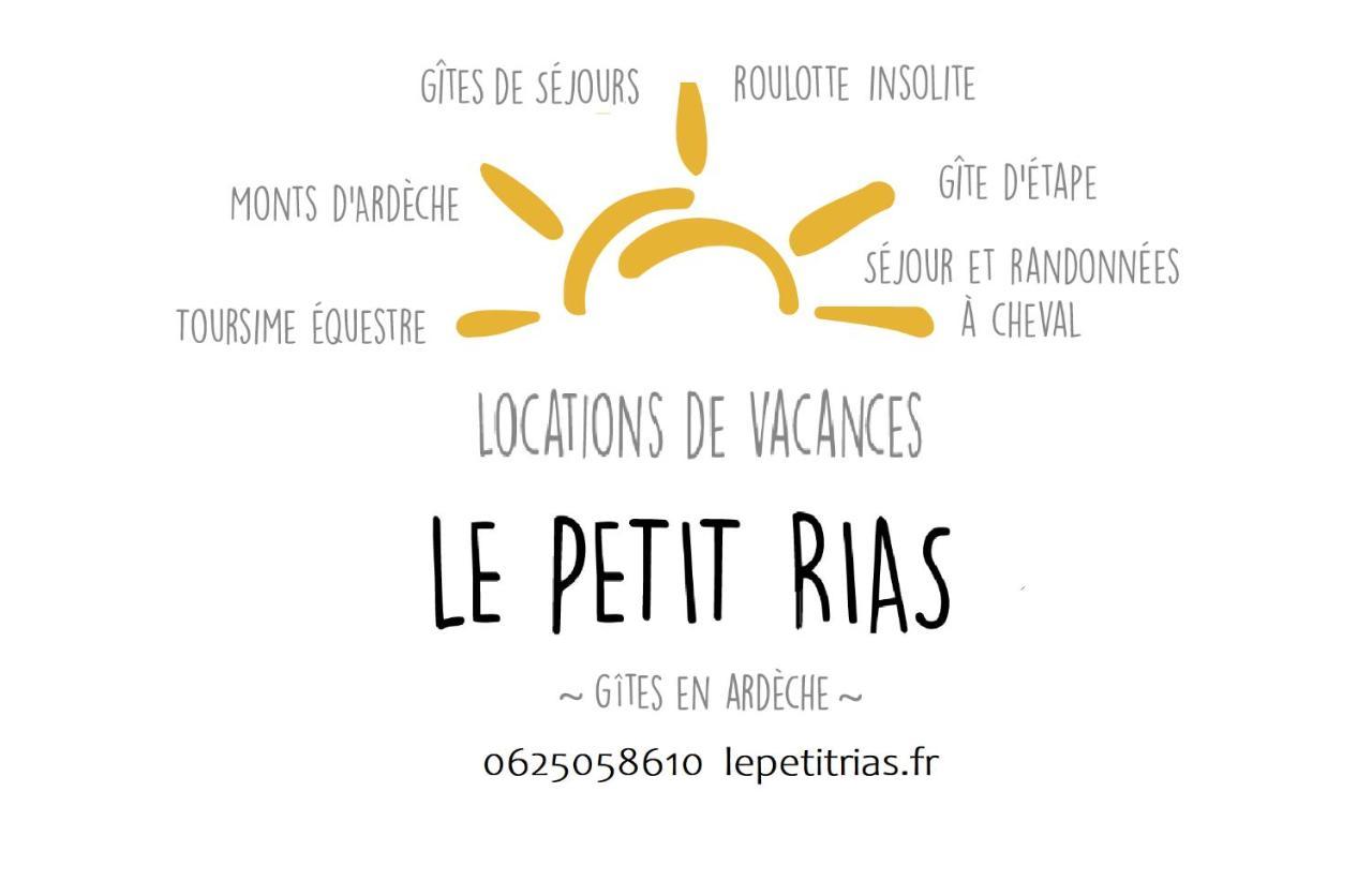 Le Petit Rias Gite Soleil Saint Maurice en Chalencon Экстерьер фото